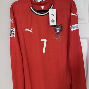 Puma Red Portugal Soccer Jersey